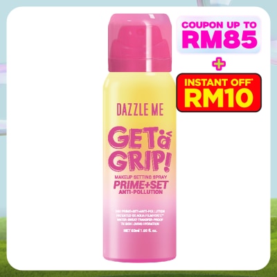 DAZZLE ME Get a Grip! Makeup Setting Spray Prime+Set Anti-Pollution