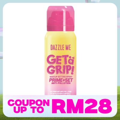 DAZZLE ME Get a Grip! Makeup Setting Spray Prime+Set Anti-Pollution