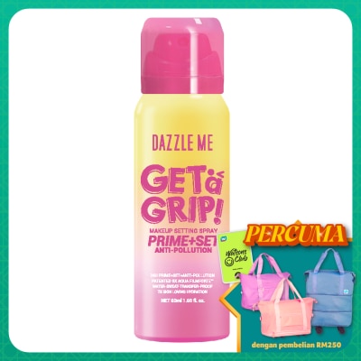DAZZLE ME Get a Grip! Makeup Setting Spray Prime+Set Anti-Pollution
