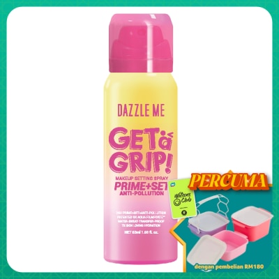 DAZZLE ME - Get a Grip! Makeup Setting Spray Prime+Set Anti-Pollution