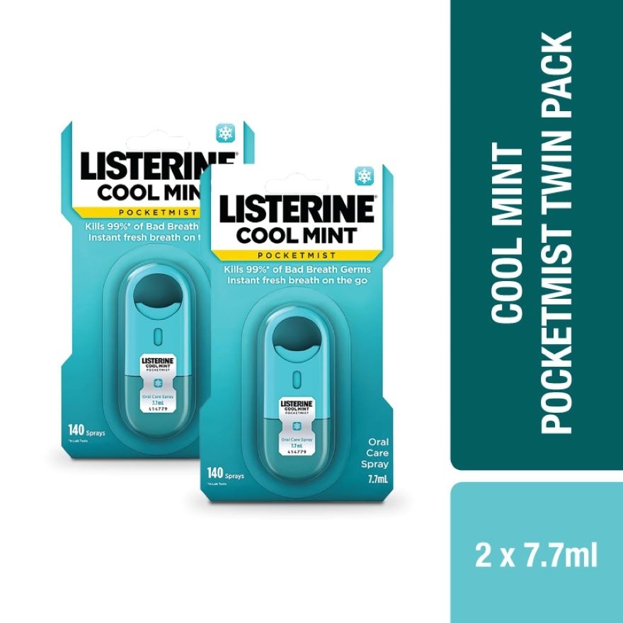 Pocketmist Cool Mint 7.7ml Twin Pack
