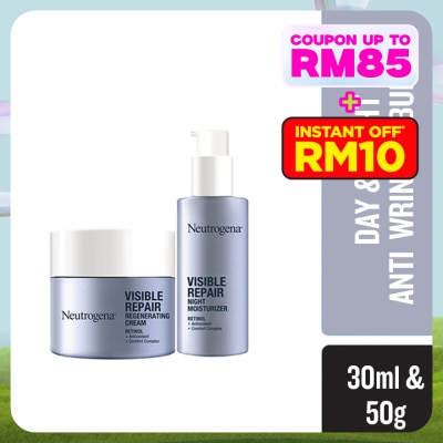 NEUTROGENA Visible Repair Day & Night Bundle Set