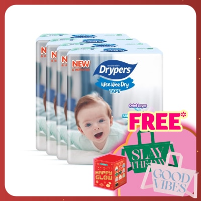 DRYPERS Wee Wee Dry S 58's x4 Pack