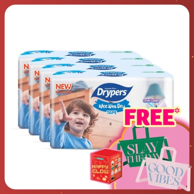 DRYPERS Wee Wee Dry Jumbo Tape XL 36s x4