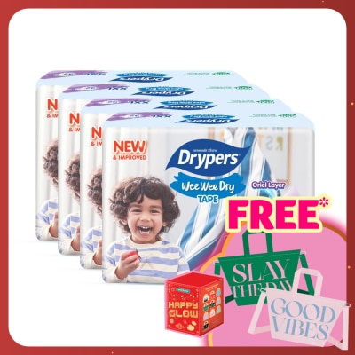 DRYPERS Wee Wee Dry Jumbo Tape XXL 32s x4