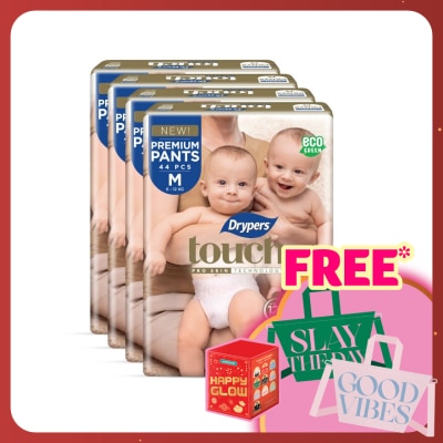 DRYPERS Touch Pants M 44s  x4 Pack