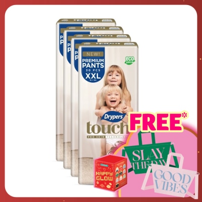 DRYPERS Touch Pants XXL 30s  x4 Pack