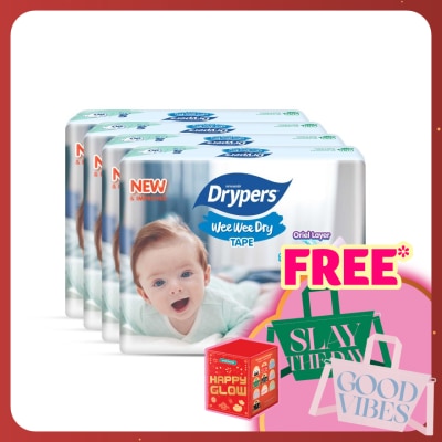 DRYPERS Wee Wee Dry Megapack S 80s x4