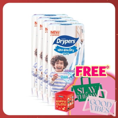 DRYPERS Wee Wee Dry Megapack XXL 40s x4