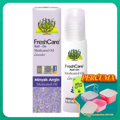 FRESHCARE - Roll-On Medicated Oil_Lavender 10ml