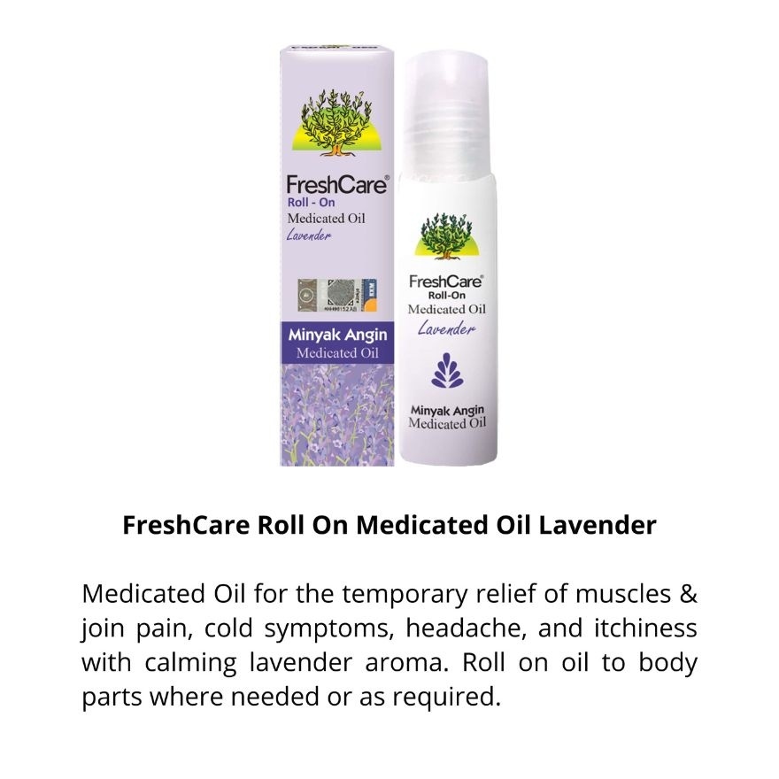 Roll-On Medicated Oil_Lavender 10ml