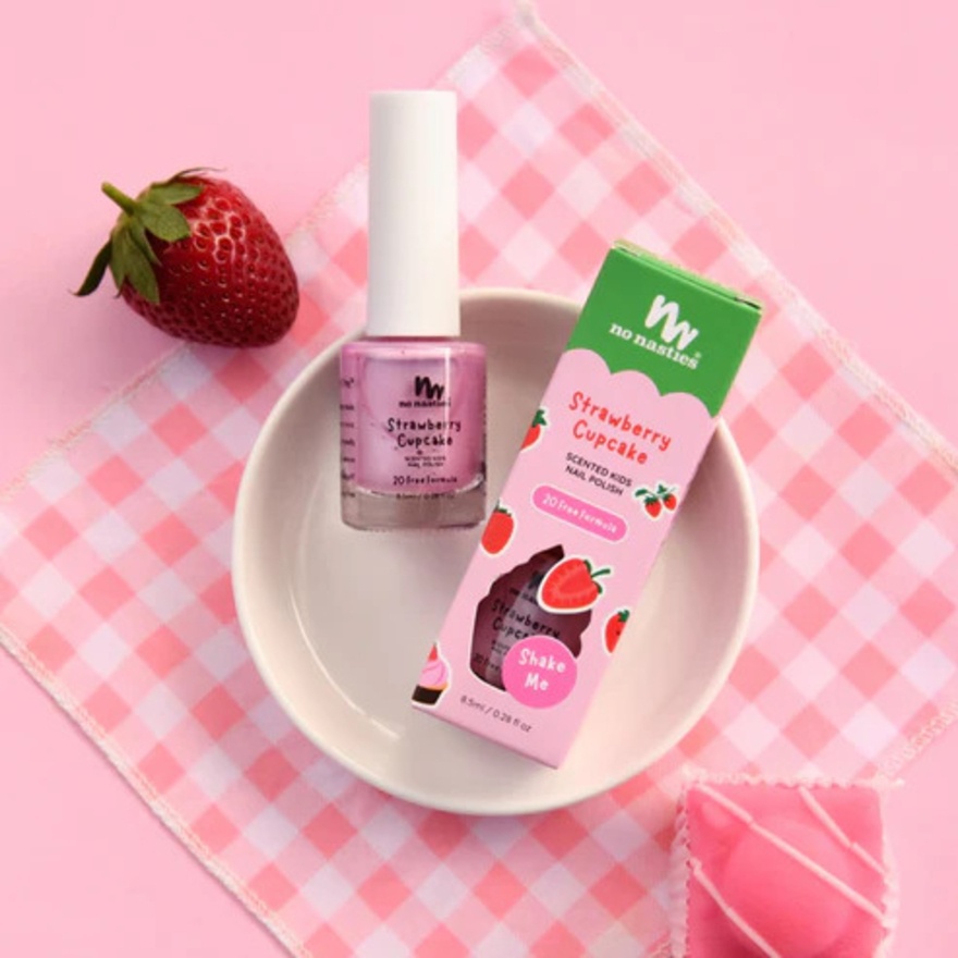 Scented Kids Nail Polish Strawberry Cupcake 8.5ml image