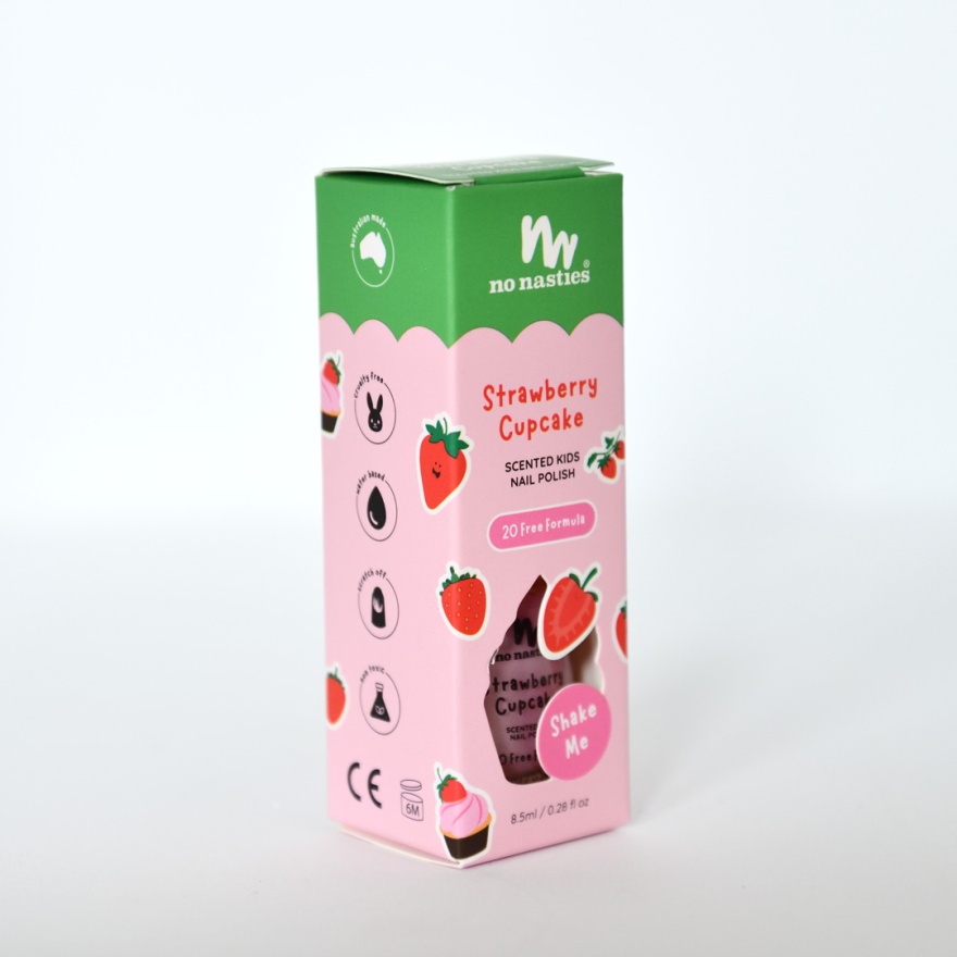Scented Kids Nail Polish Strawberry Cupcake 8.5ml image