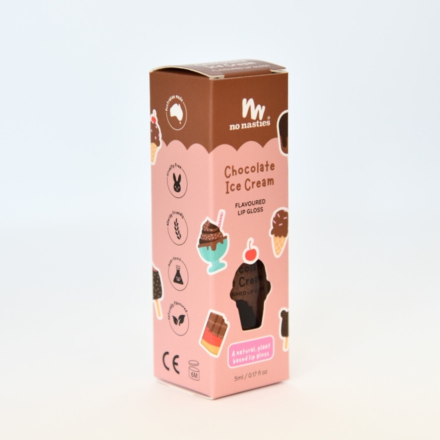 Flavoured Lip Gloss Chocolate Ice Cream 5ml