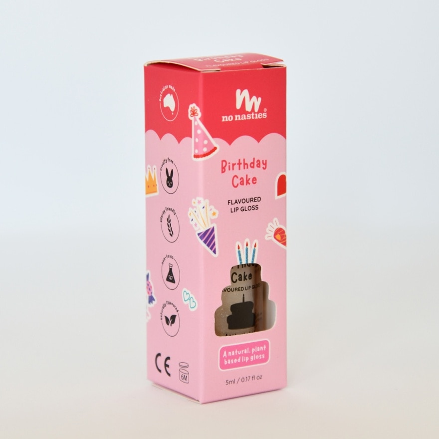 Flavoured Lip Gloss Birthday Cake 5ml