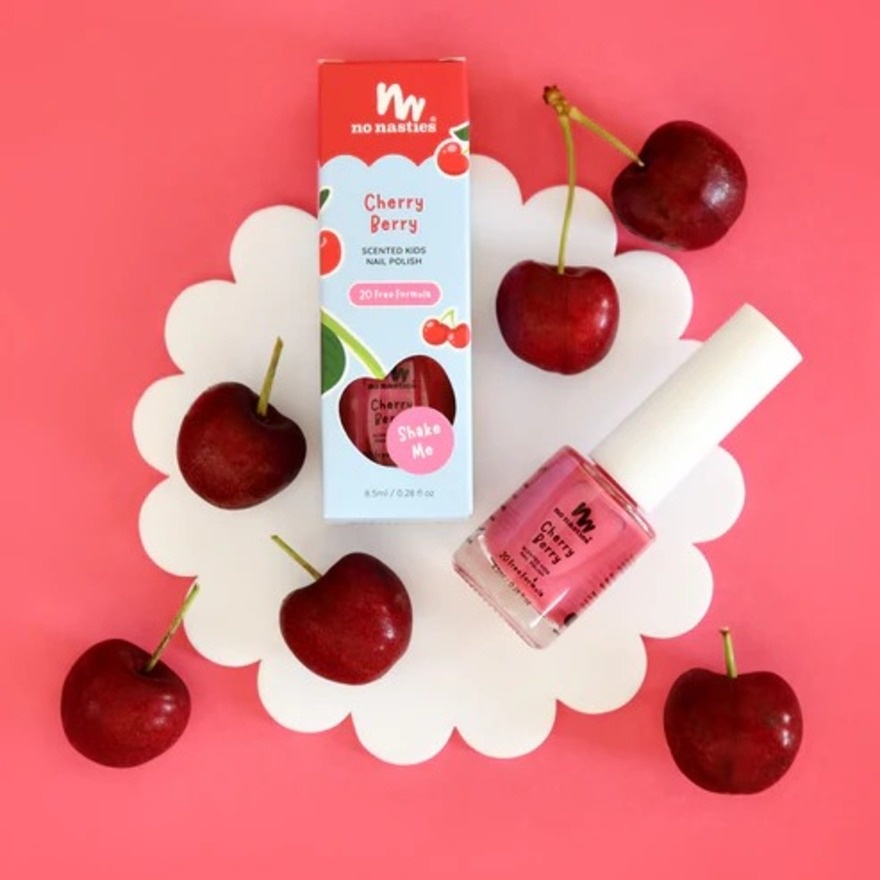 Scented Kids Nail Polish Cherry Berry 8.5ml image