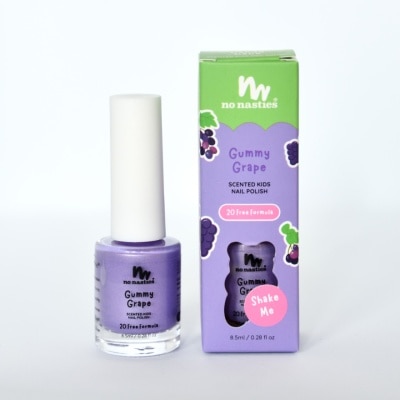 NO NASTIES Scented Kids Nail Polish Gummy Grape 8.5ml