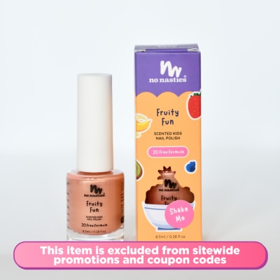 NO NASTIES Scented Kids Nail Polish Fruity Fun 8.5ml