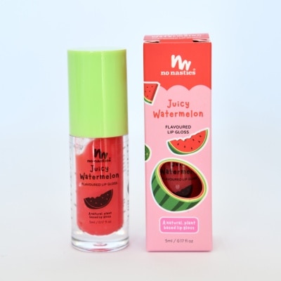 NO NASTIES Flavoured Lip Gloss Juicy Watermelon 5ml