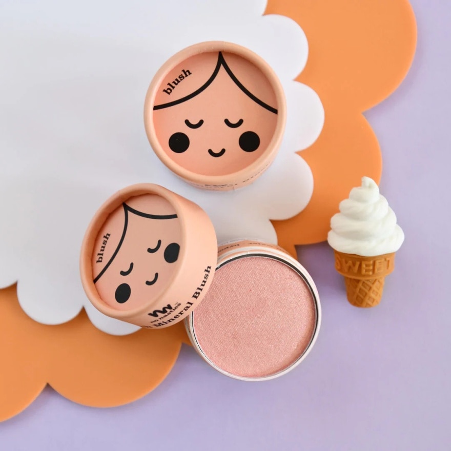 Peach Mineral Blush 1s
