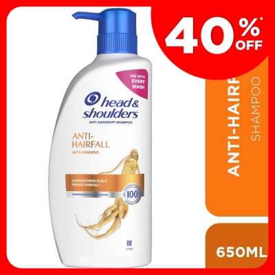 HEAD&SHOULDERS Anti Hair Fall Shampoo 650ml