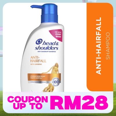 HEAD&SHOULDERS Anti Hair Fall Shampoo 650ml