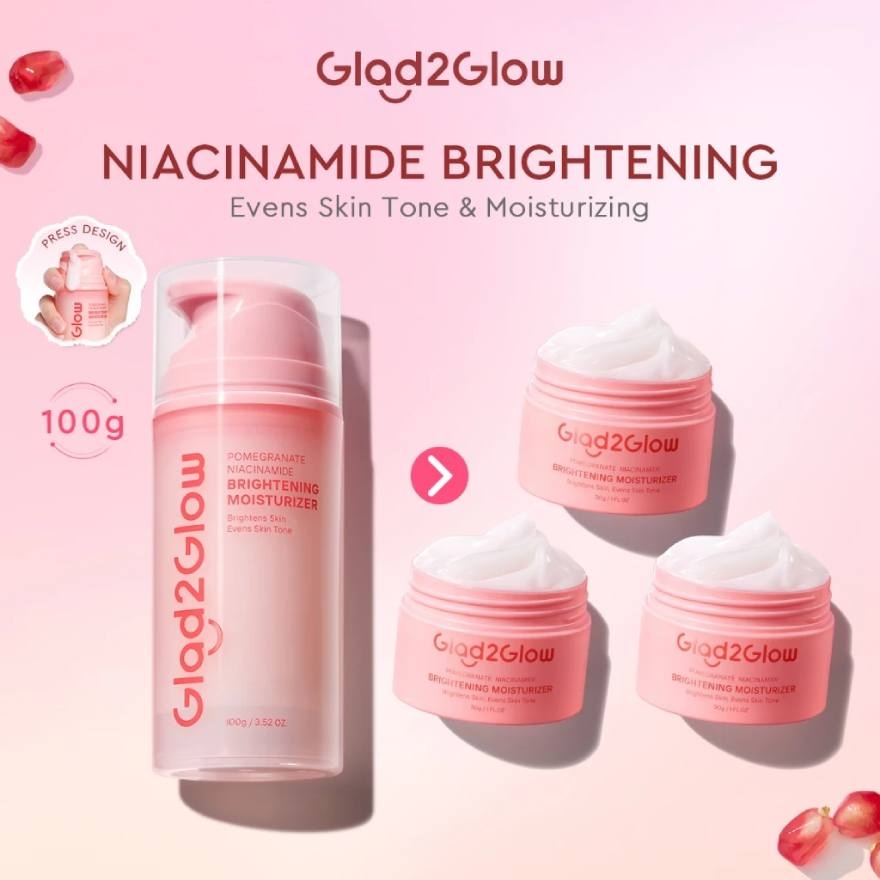 Pomergranate Niacinamide Brightening Moisturizer 100g image