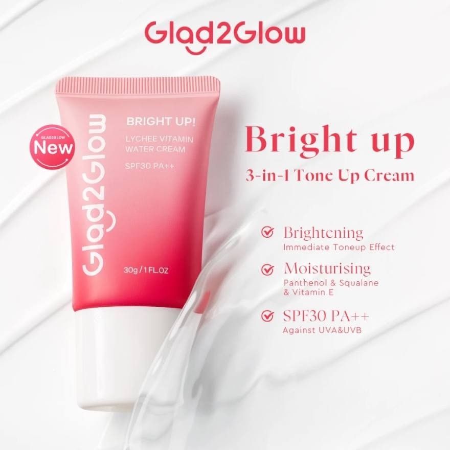 Bright Up Lychee Vitamin Water Cream SPF30 PA++ 30g