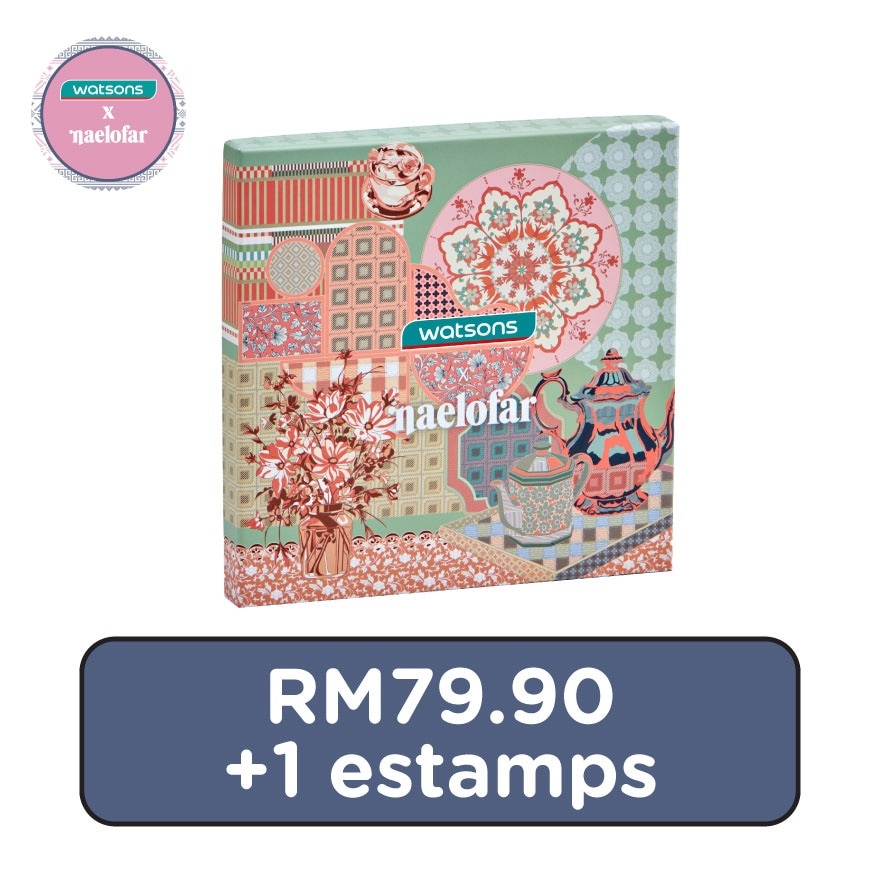 Watsons X Naelofar Limited Edition Jamuan Matted Satin Square - Semperit