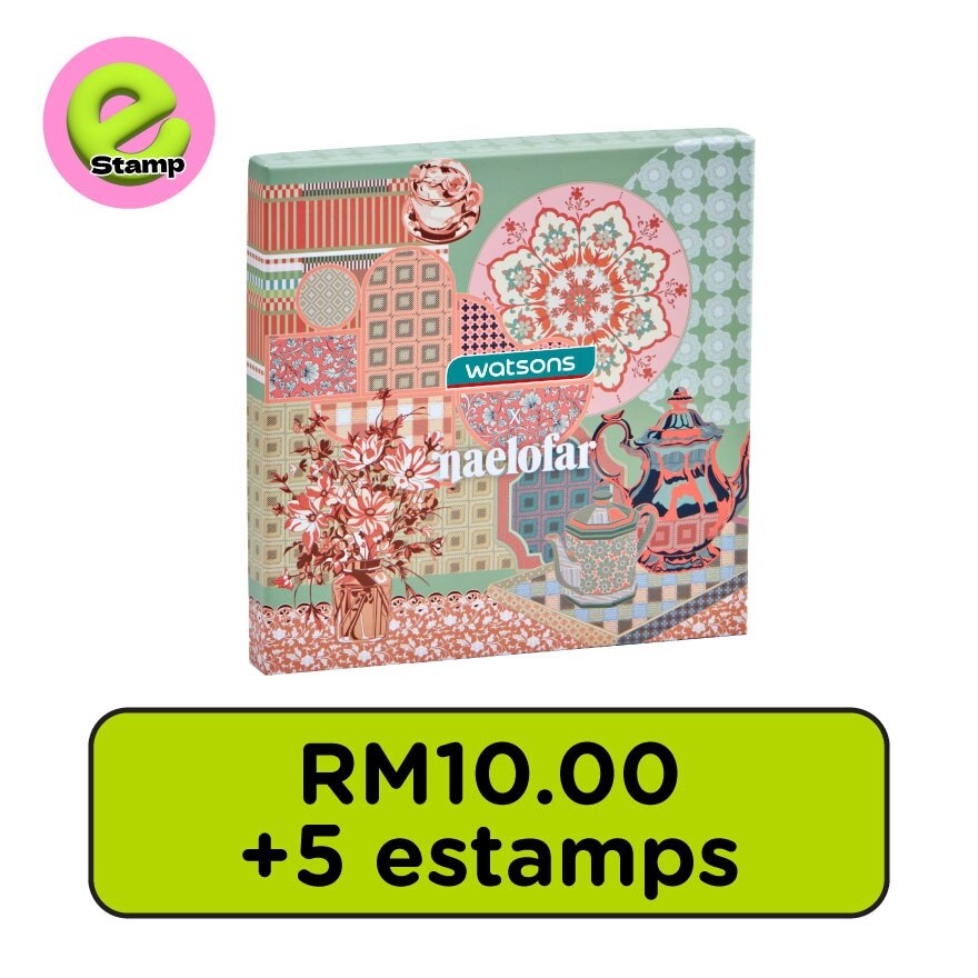 Watsons X Naelofar Limited Edition Jamuan Matted Satin Square - Semperit