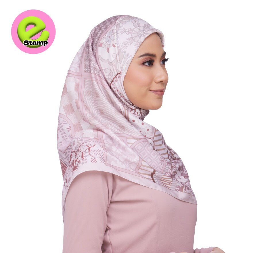 Watsons X Naelofar Limited Edition Jamuan Matted Satin Square - Semperit