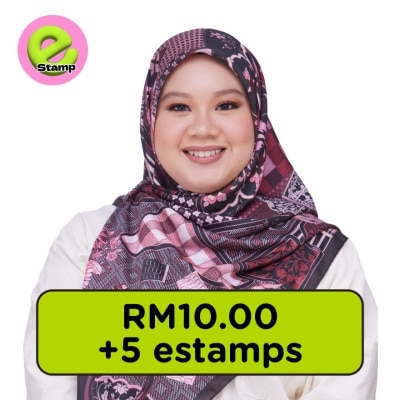 ESTAMP Watsons X Naelofar Limited Edition Jamuan Matted Satin Square - Sago Rose