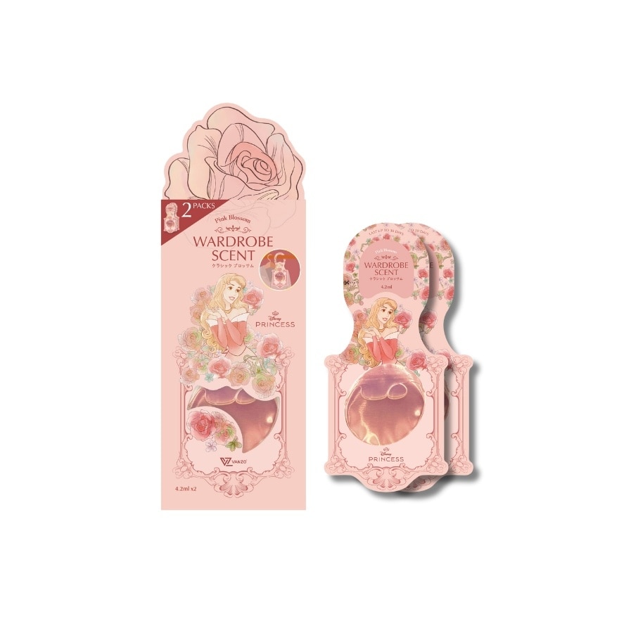 Disney princess wardrobe scent Aurora pink blossom 4.2ml x 2