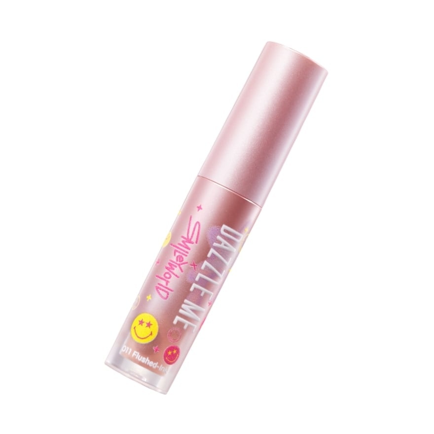 SmileyWorld Ink-Matte Lip Cream O11 Flushed-Ink