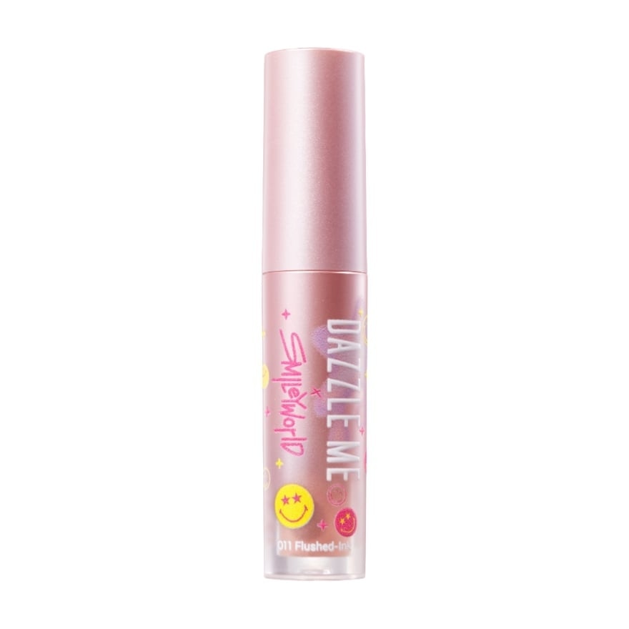 SmileyWorld Ink-Matte Lip Cream O11 Flushed-Ink