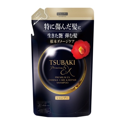 TSUBAKI - Premium EX Damage Care & Repair Shampoo Refill Pack 300ml
