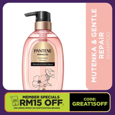 PANTENE Miracles Shampoo Mutenka & Gentle Repair 440g