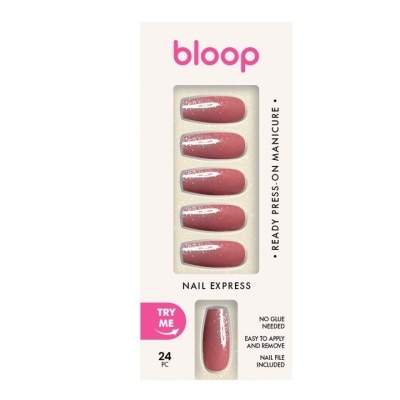 BLOOP Basic Press On Manicure CAT02 1s