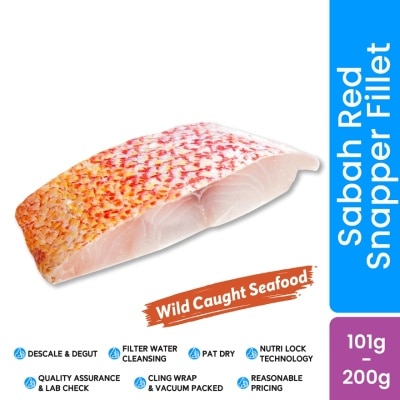 BEACON Wild Caught Sabah Red Snapper Fillet 101g