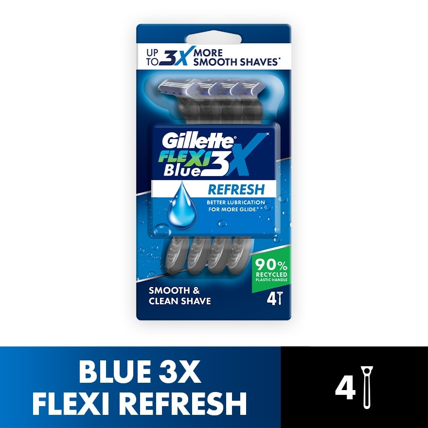 Blue 3X Flexi Refresh 4s