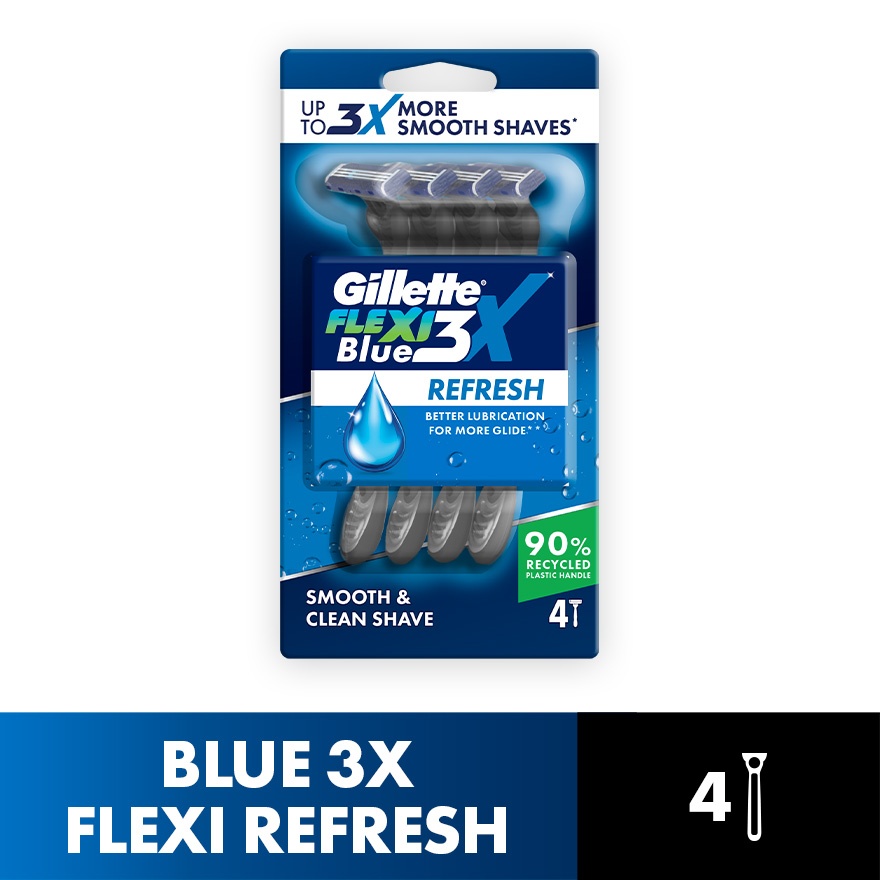 Blue 3X Flexi Refresh 4s