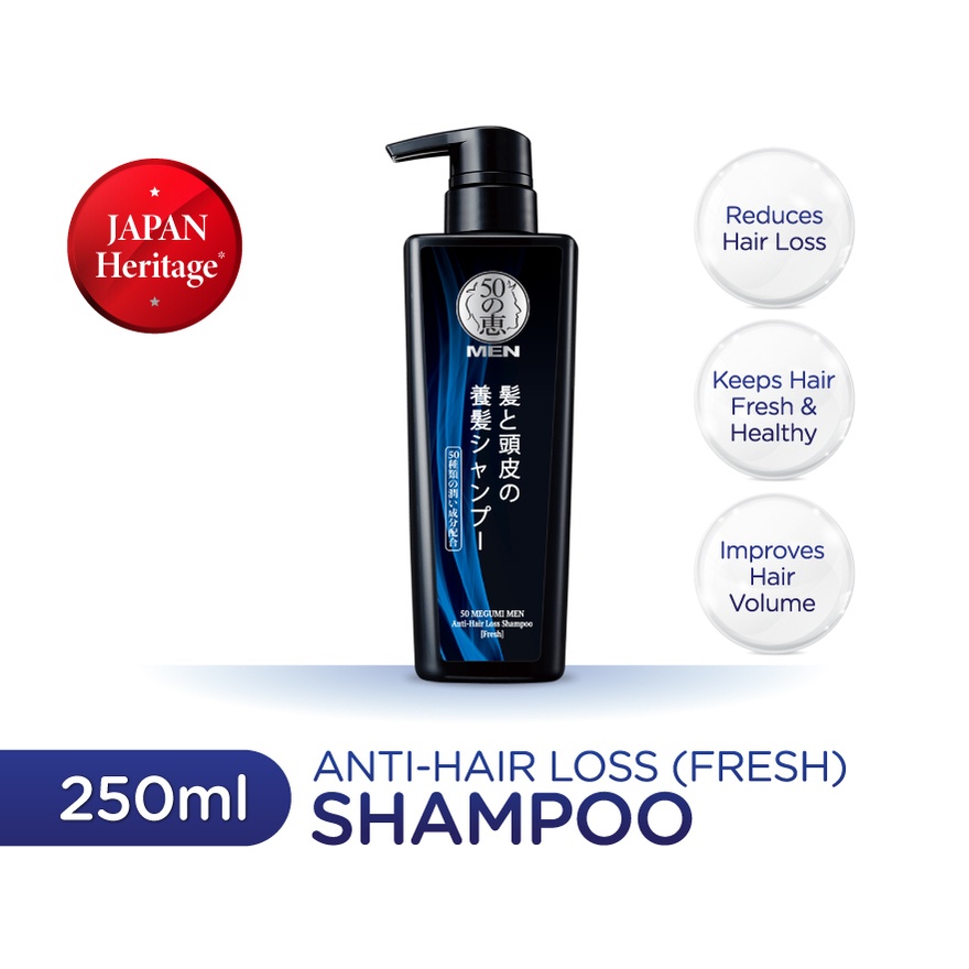 Men Anti-hair Loss Shampoo Fresh 250ml