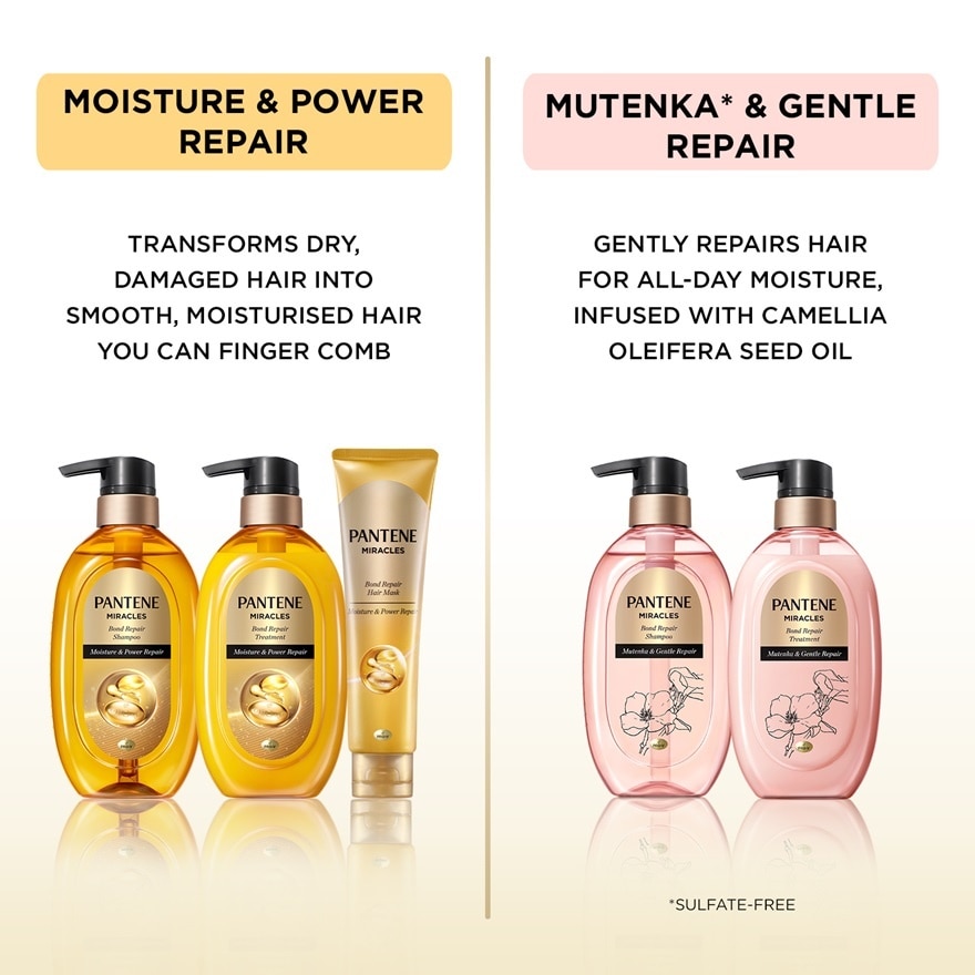 Miracles Shampoo Moisture & Power Repair 440g