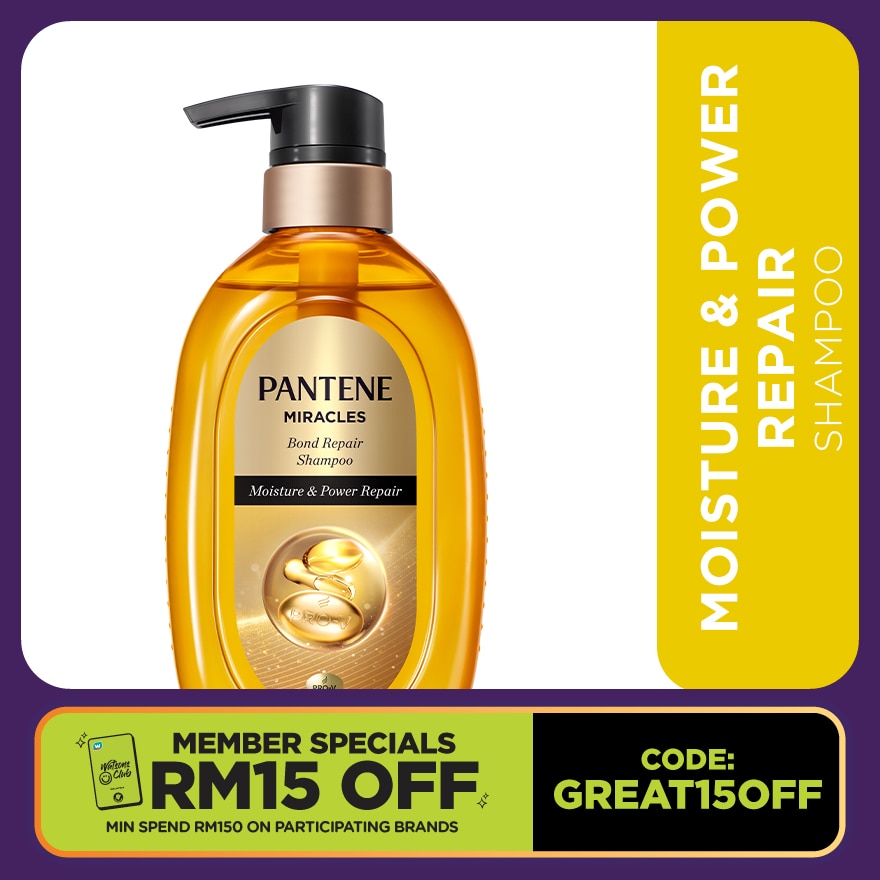 Miracles Shampoo Moisture & Power Repair 440g