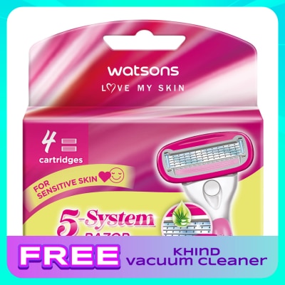 WATSONS Ladies 5-Blade Razor Cartridge 4S