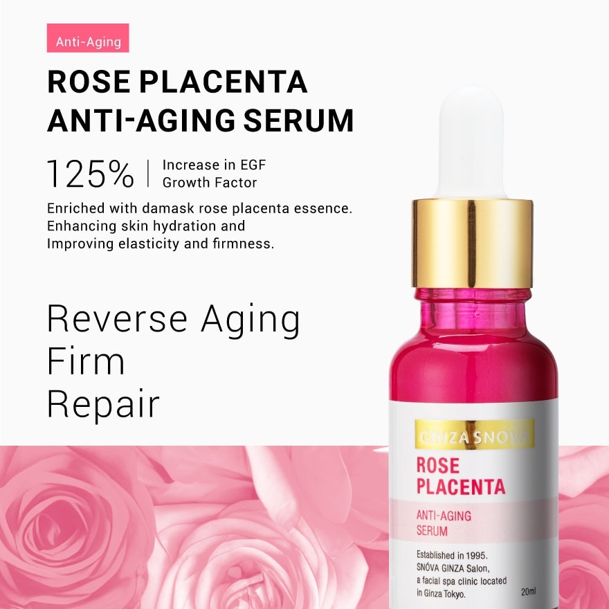 Rose Placenta Anti-Aging Serum 20ml