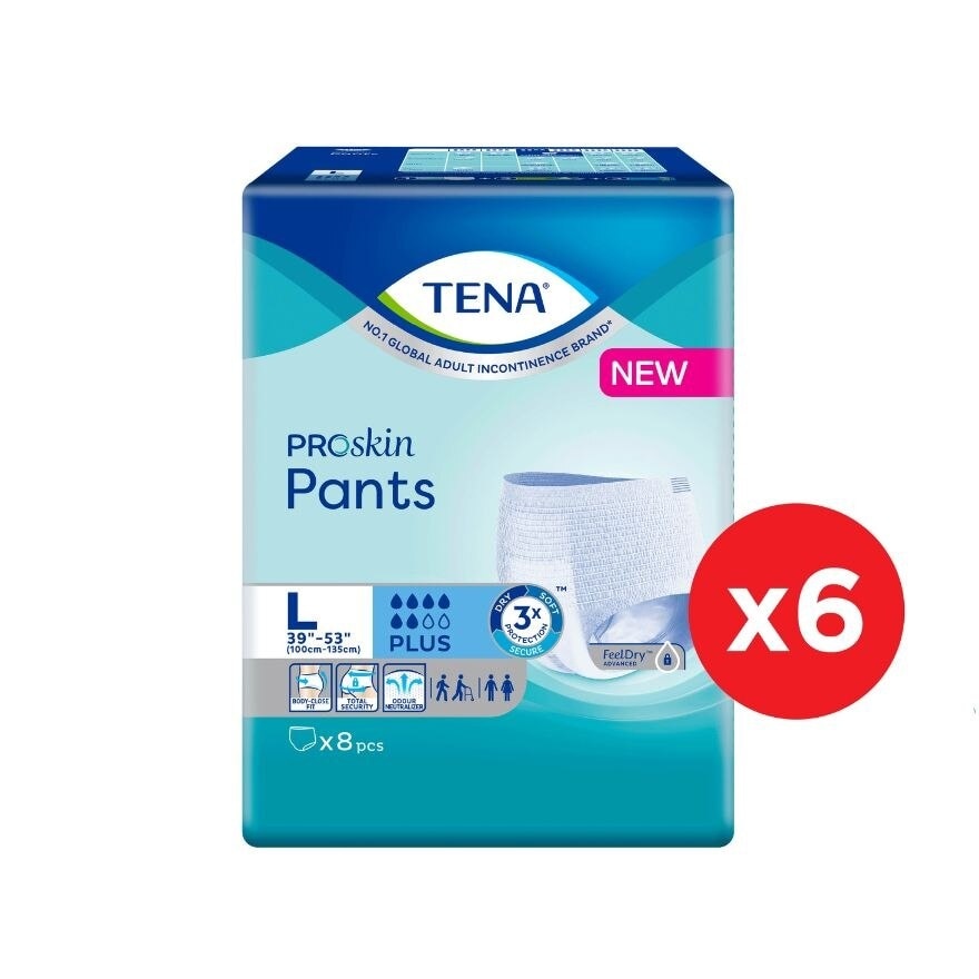 Pants Plus Large 8s x 6 Pack