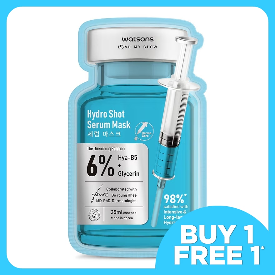  Hydro Shot Serum Mask 1s