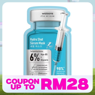 WATSONS  Hydro Shot Serum Mask 1s