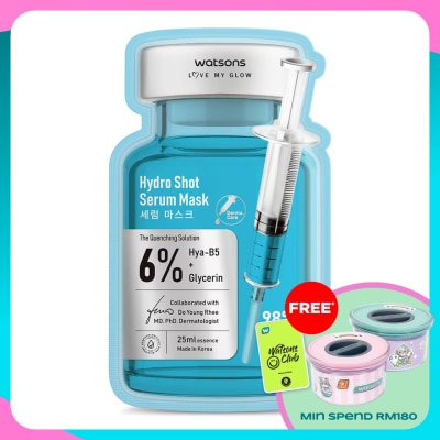 WATSONS  Hydro Shot Serum Mask 1s